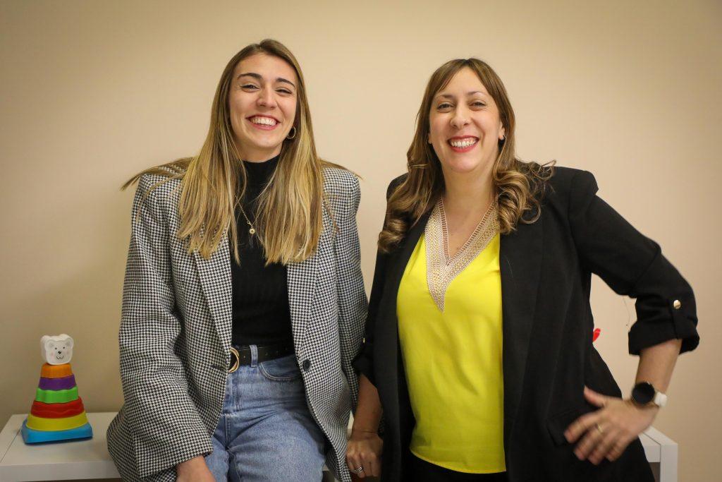 Victoria Montero y Miranda Sánchez, psicólogas de MentalMente en Salamanca